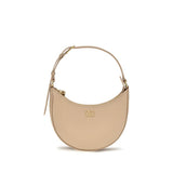 Valentino Garavani Mini Hobo VLogo Beige Shoulder Bag