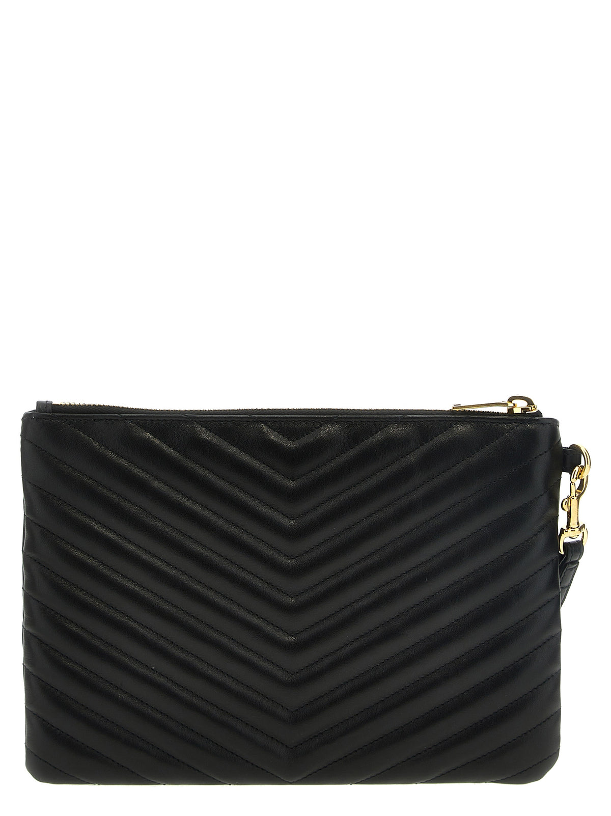 Saint Laurent Cassandre’ matelassé leather clutch
