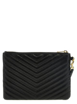Saint Laurent Cassandre’ matelassé leather clutch