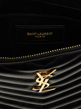 Saint Laurent Cassandre’ matelassé leather clutch