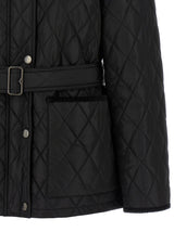 Burberry Black Polyamide Full-Length Jacket