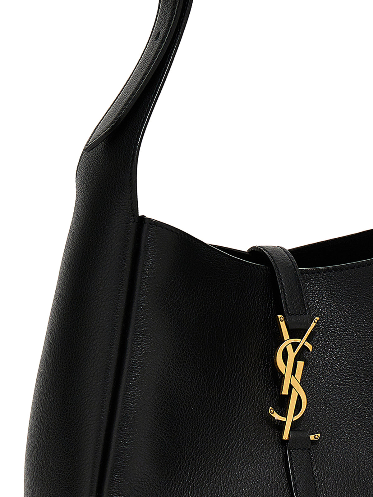 Saint Laurent LE 5 À 7 Supple Small In Grained Leather