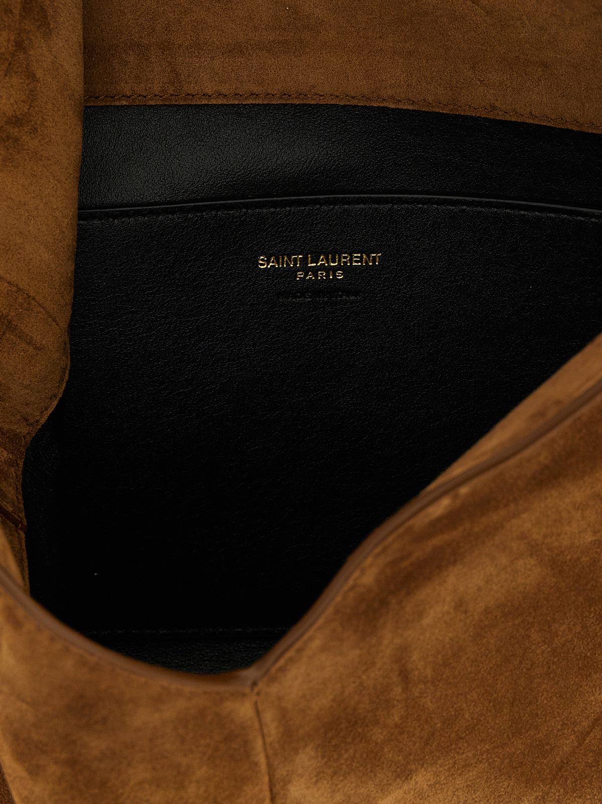 Saint Laurent Cassandre Large Envelope Pouch In Suede