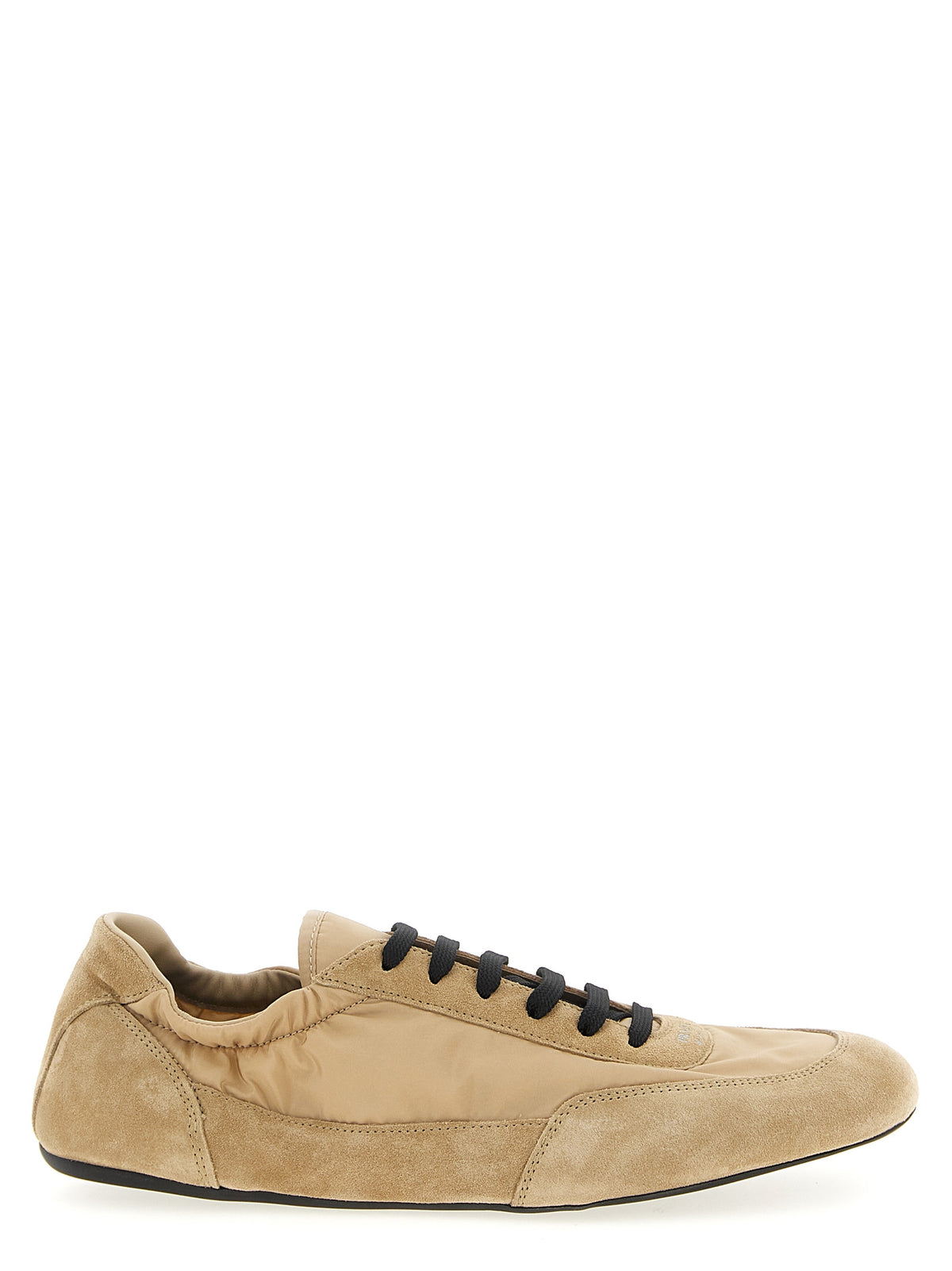 Prada Collapse RE-nylon and Suede Elasticized Sneakers