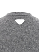 Prada Gray Cashmere Cardigan