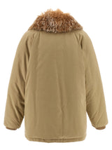 Prada Beige Cotton Full-Length Jacket