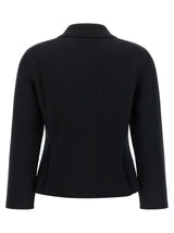 Saint Laurent Black Wool Cardigan