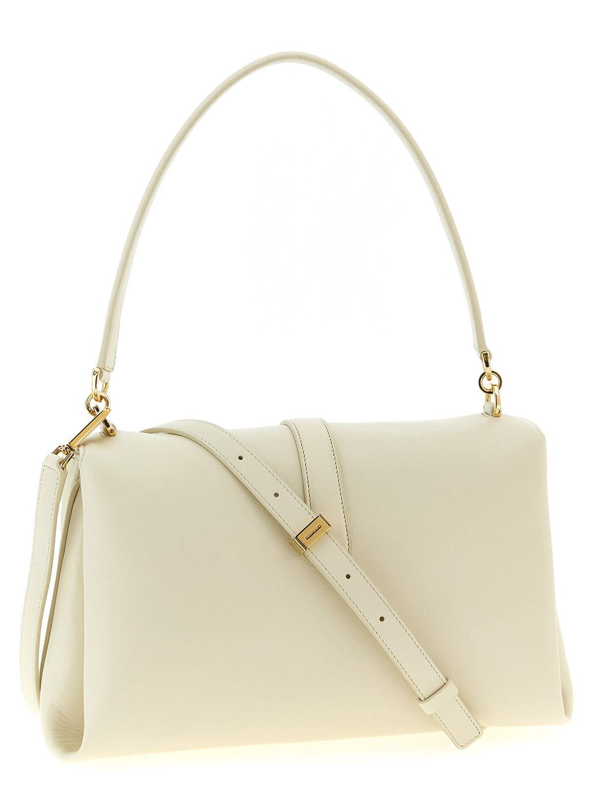 Ferragamo Top Handle White Shoulder Bag