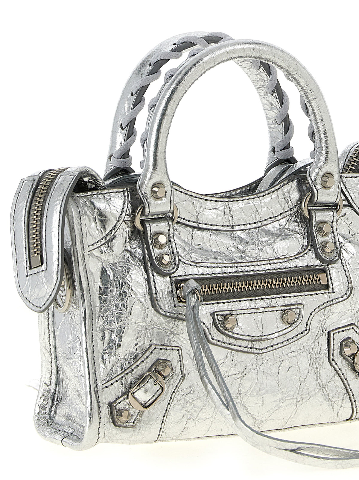 Balenciaga Le City Bag Mini in Silver