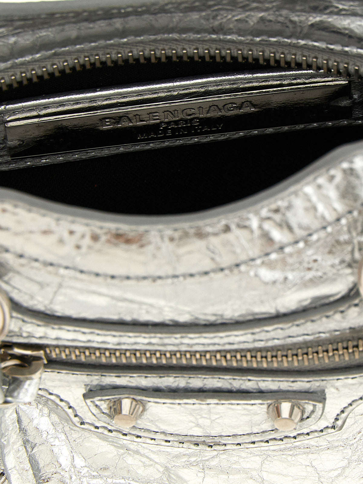 Balenciaga Le City Bag Mini in Silver
