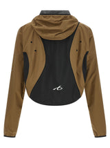 Balenciaga Brown Polyester Shell Jacket
