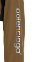 Balenciaga Brown Polyester Shell Jacket