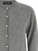 Dolce & Gabbana Gray Cashmere Cardigan
