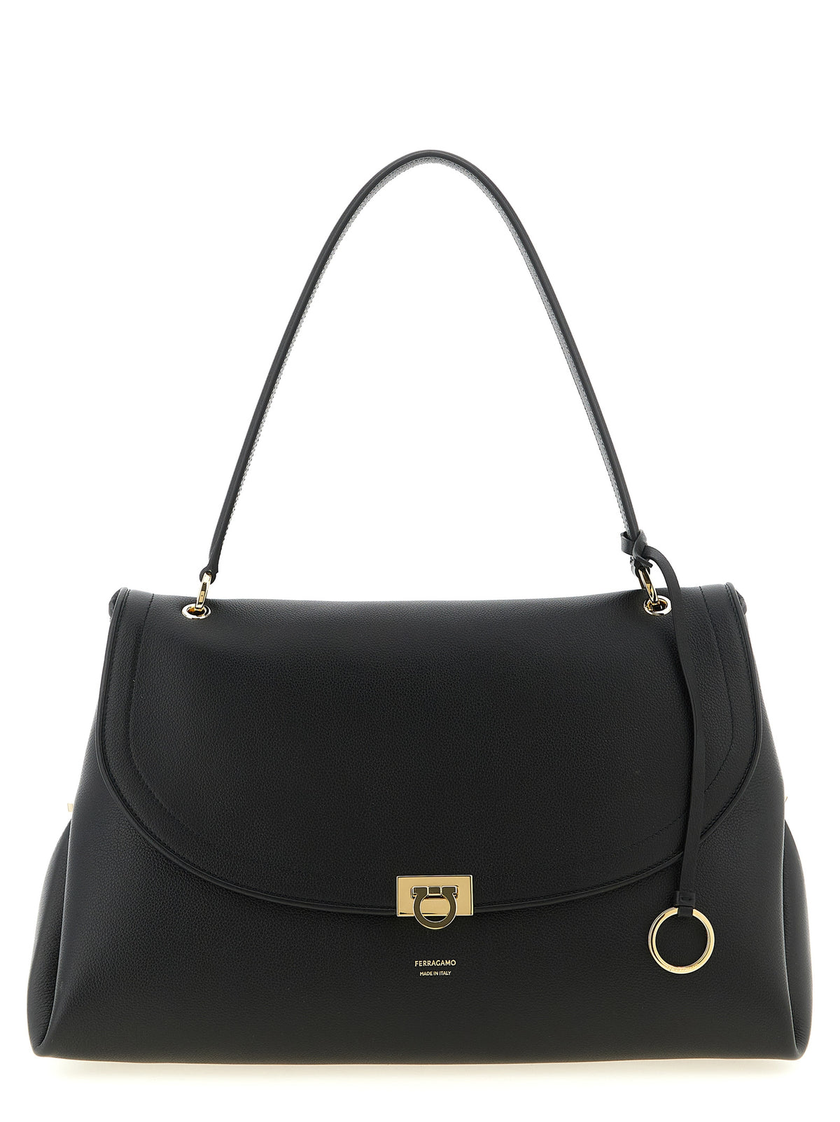 Ferragamo Sofia 2026 Shoulder Bag Large Black