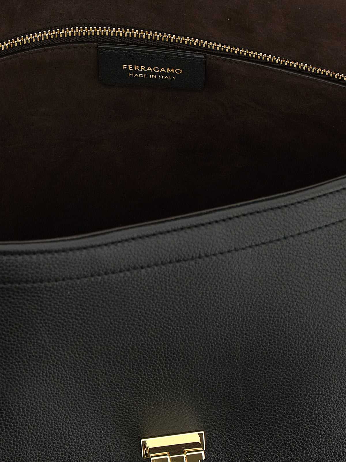 Ferragamo Sofia 2026 Shoulder Bag Large Black