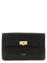 Ferragamo Harley Mini Shoulder Bag Black