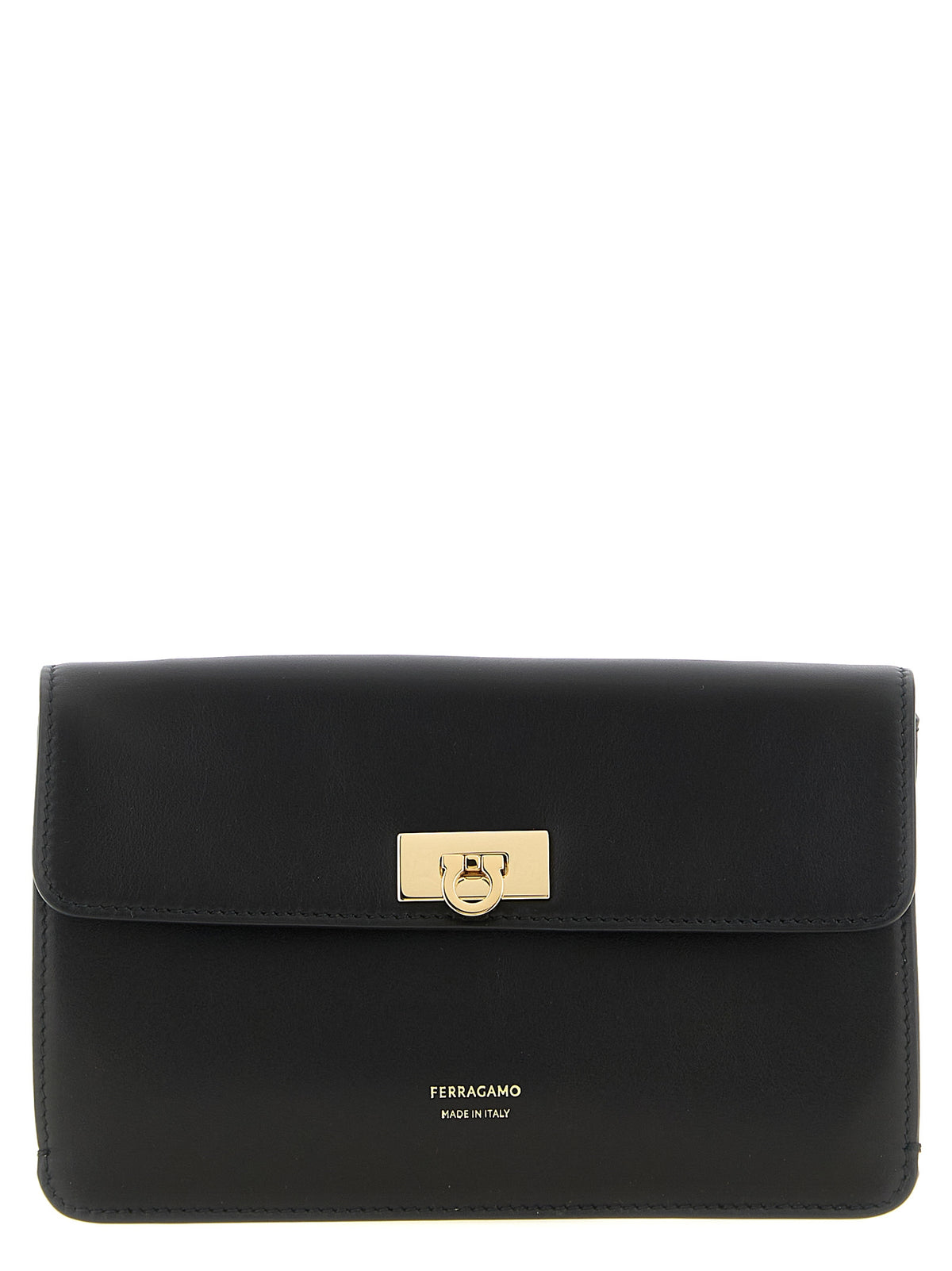 Ferragamo Harley Mini Shoulder Bag Black