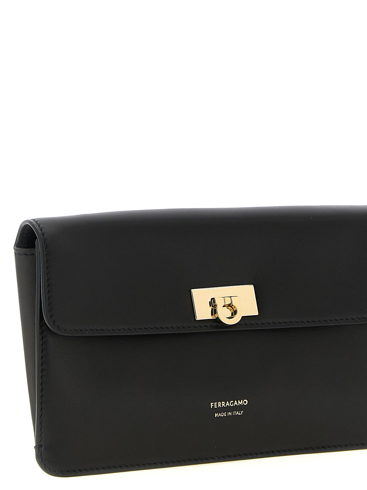 Ferragamo Harley Mini Shoulder Bag Black