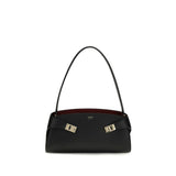 FerragamoHug East-West shoulder bag Black