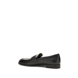 Burberry Black Lamb Ovis Aries Slip-On Loafers