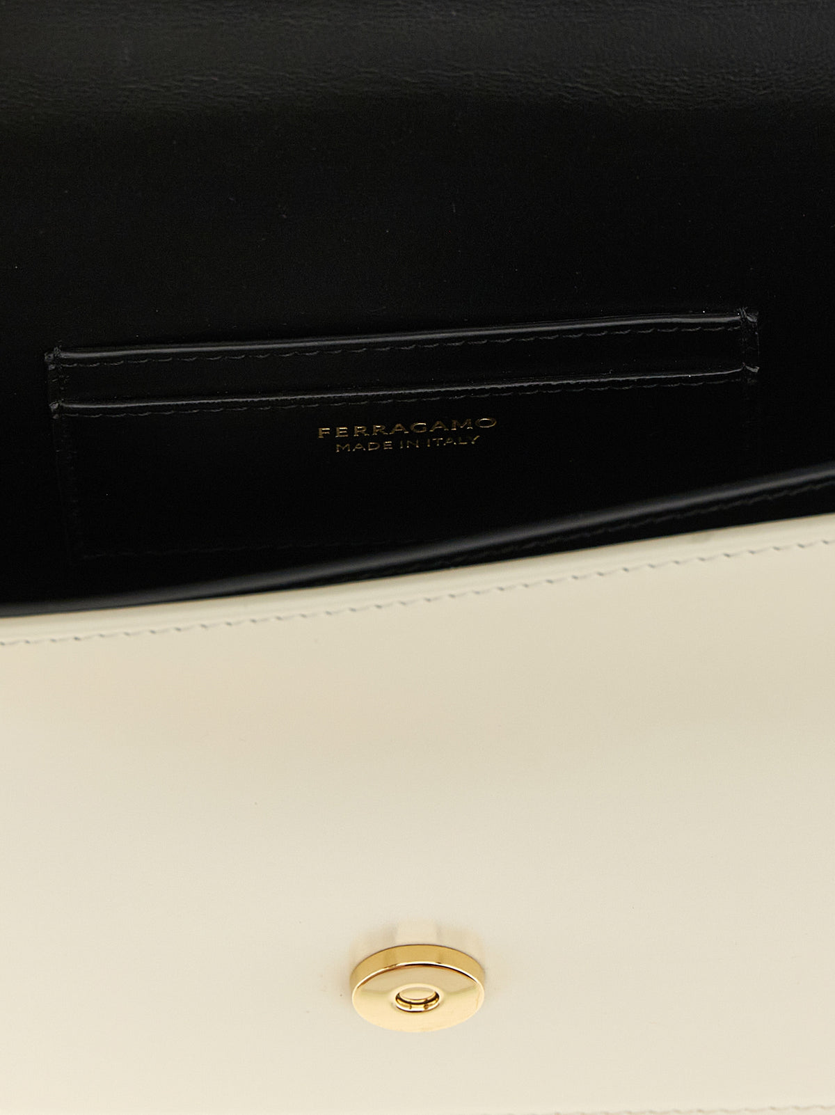 Ferragamo Double Gancini North-South Crossbody Bag (XS)