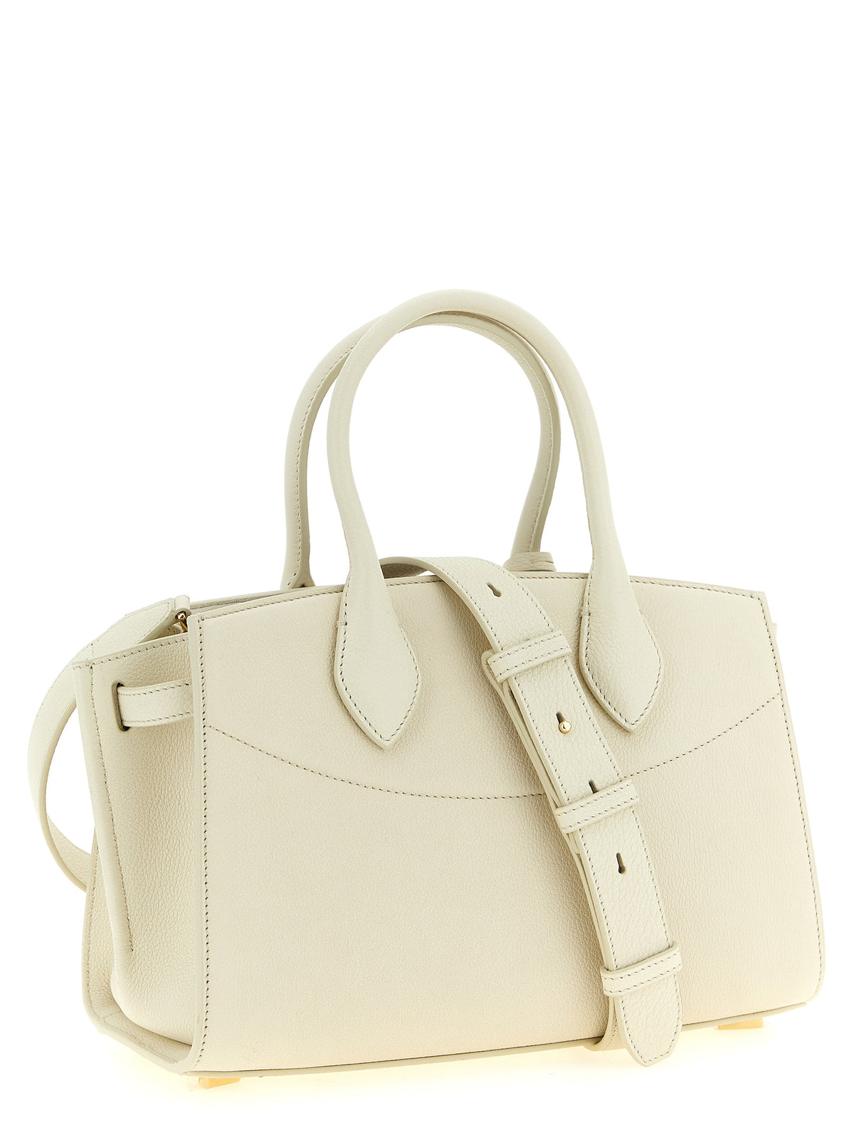 Ferragamo Studio Soft Bag in Mascarpone Medium