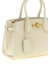 Ferragamo Studio Soft Bag in Mascarpone Medium