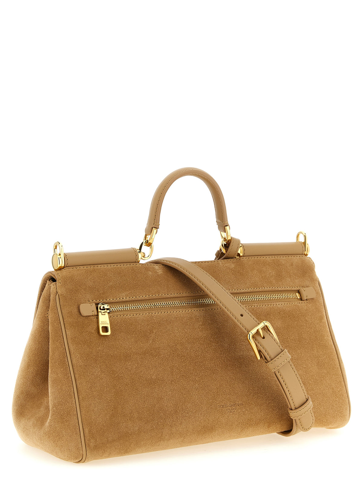Dolce & Gabbana My Sicily Medium Splitcalf Calfskin Handbag