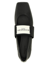 Givenchy Black Lamb Leather Ballet Flats