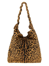 Saint Laurent Brown Calfskin Shoulder Bag