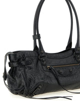 Balenciaga Le City Bag East-West in Black