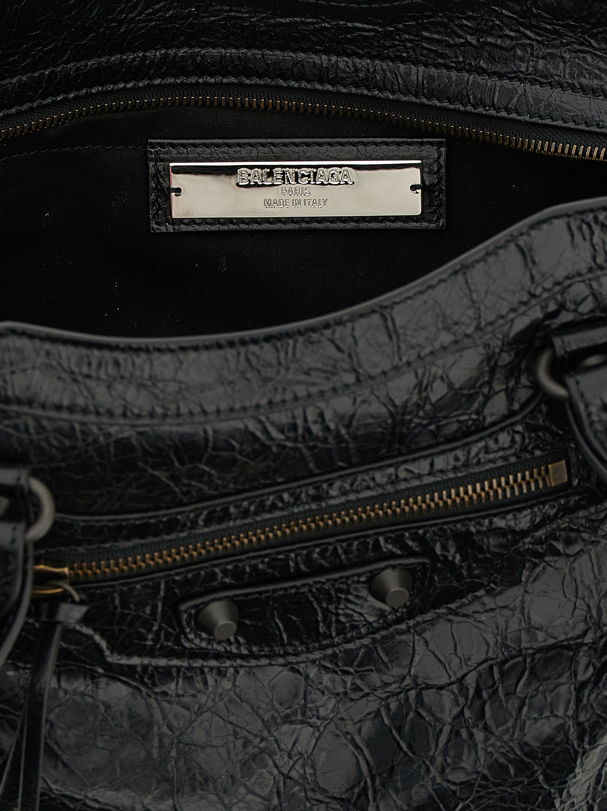 Balenciaga Le City Bag East-West in Black