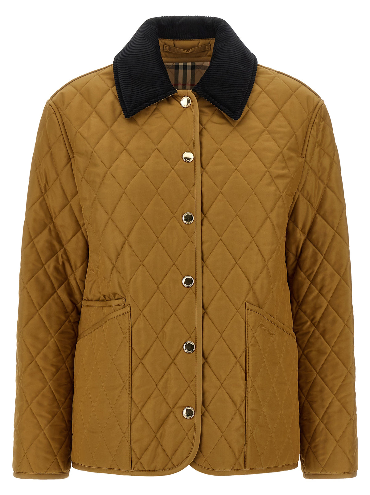 Burberry Beige Polyester Shell Jacket