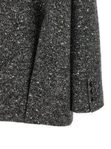 Valentino Garavani Bicolor Virgin Wool Coat