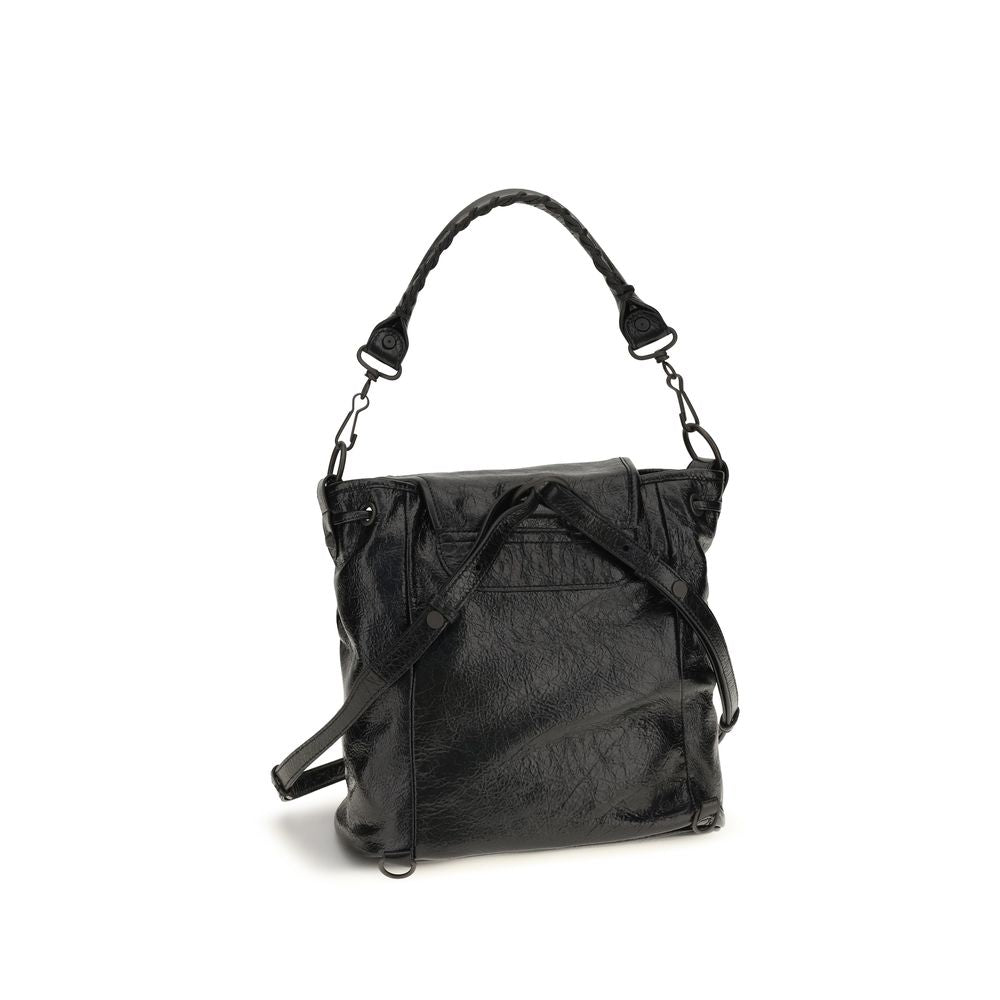 Balenciaga Black Le City Mini Backpack