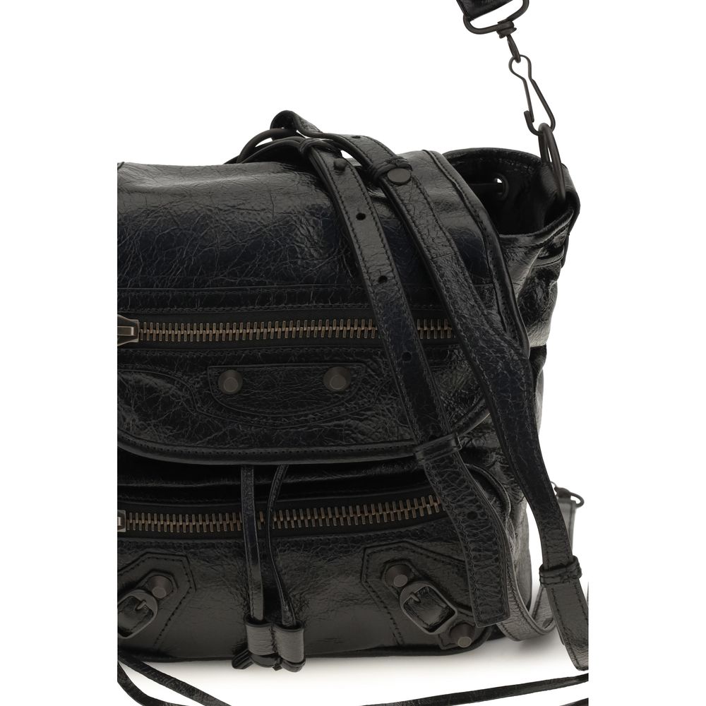 Balenciaga Black Le City Mini Backpack