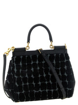 Dolce & Gabbana Black Cotton Handbag