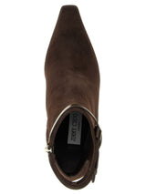 Jimmy Choo Brown Leather Ankle Boots