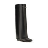 Givenchy Black Calf Leather Bos Taurus Ankle Boots