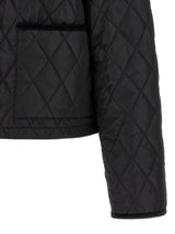 Burberry Black Polyamide Full-Length Jacket