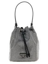 Prada Gray Viscose Handbag