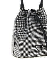 Prada Gray Viscose Handbag