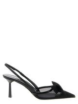 Prada Black Polyamide Mid Heel Pumps