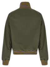 Prada Bicolor Polyester Bomber