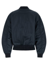 Prada Blue Polyamide Bomber