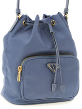 Prada Blue Recycled Polyamide Handbag