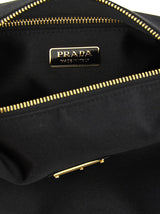 Prada Black Viscose Shoulder Bag