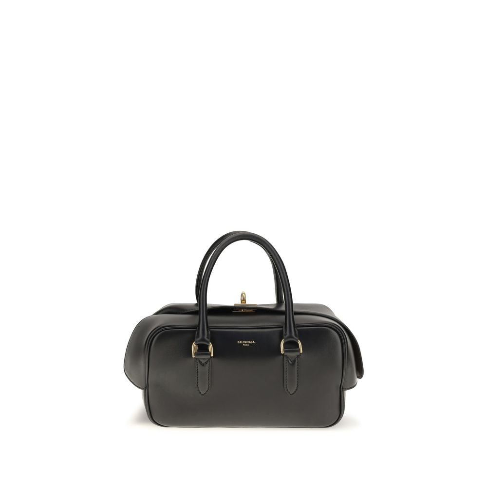 Balenciaga Women's Le 7 Bowling Bag Small in Black