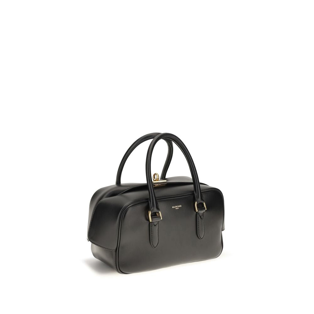 Balenciaga Women's Le 7 Bowling Bag Small in Black