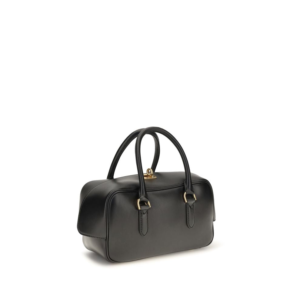 Balenciaga Women's Le 7 Bowling Bag Small in Black
